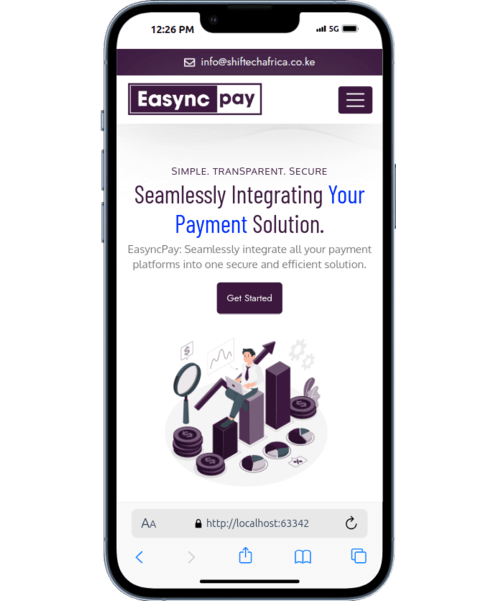 Mobile Phone with EasyncPay